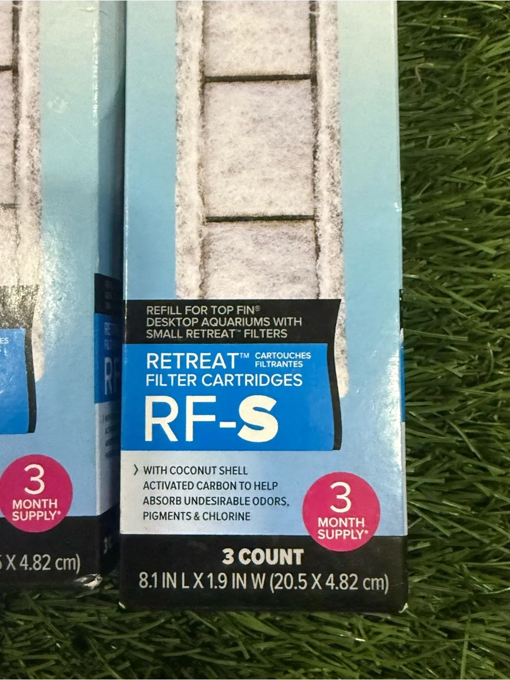 Top Fin RF-S Filters for Aquarium - 2 packs of 3